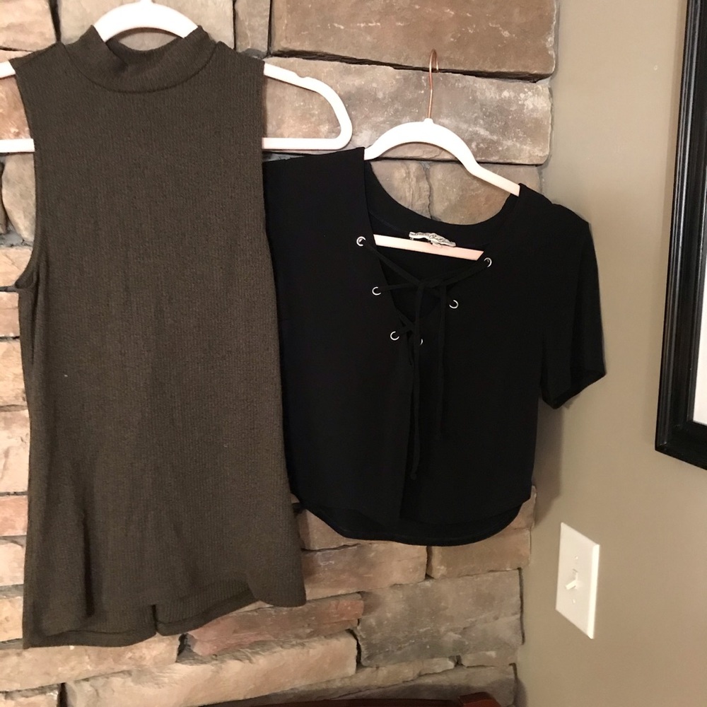 Two Express tops, CUTE